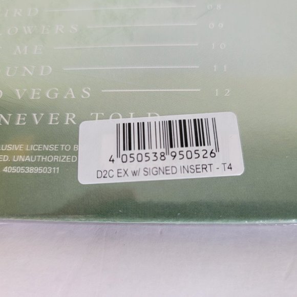 SIGNED Jennifer Lopez This Is Me Now Emerald Green Colored Vinyl JLO NEW SEALED - Picture 2 of 5